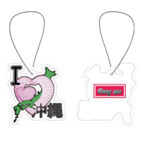 i love you japanese luggage tag